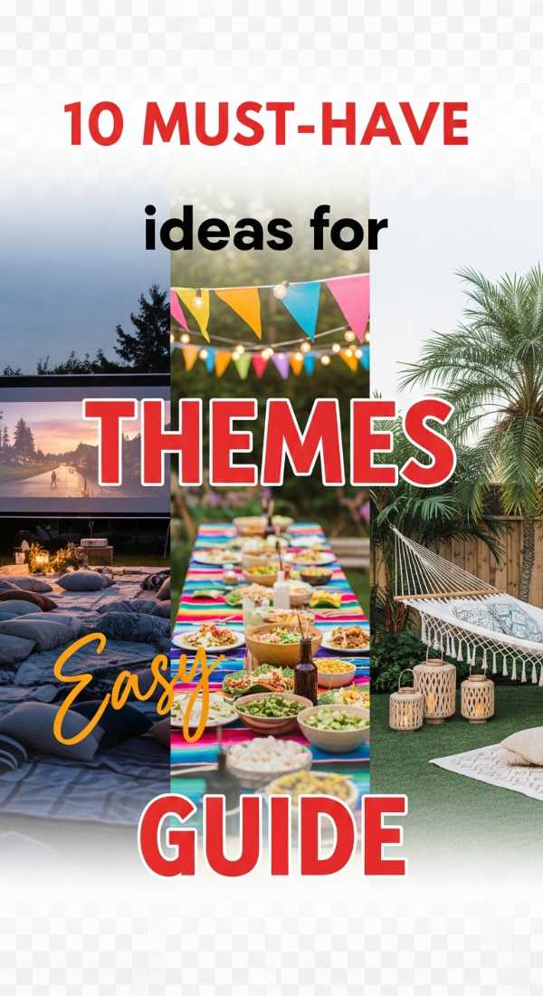10 Must Have Ideas For Your Summer Party Themes 6a002e2f9dd8e