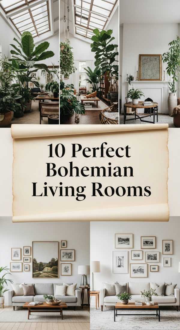 The Ultimate Guide to Modern Organic Boho Interior Design 10 Perfect Bohemian Living Rooms 6a0ea7e26616d