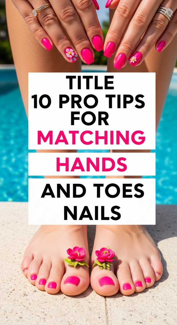 10 Pro Tips For Matching Hands And Toes Nails 6a059ccbd65bb