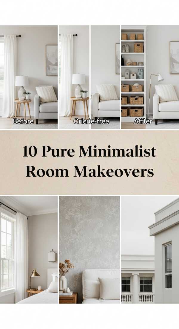 10 Pure Minimalist Room Makeovers 6a1b229bcbbf8