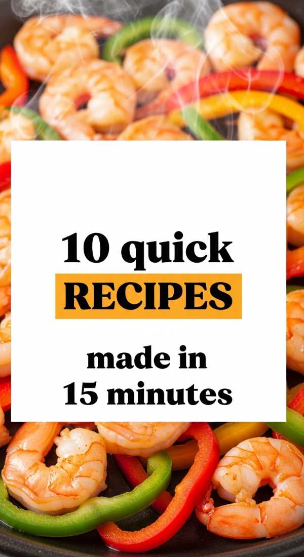 10 Quick Recipes Made In 15 Minutes 69f47c628b839