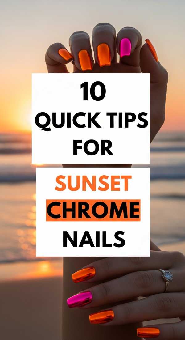 Next-Gen Glam: The Most Anticipated Manicure Trends of 2026 10 Quick Tips For Sunset Chrome Nails 6a0598a929283