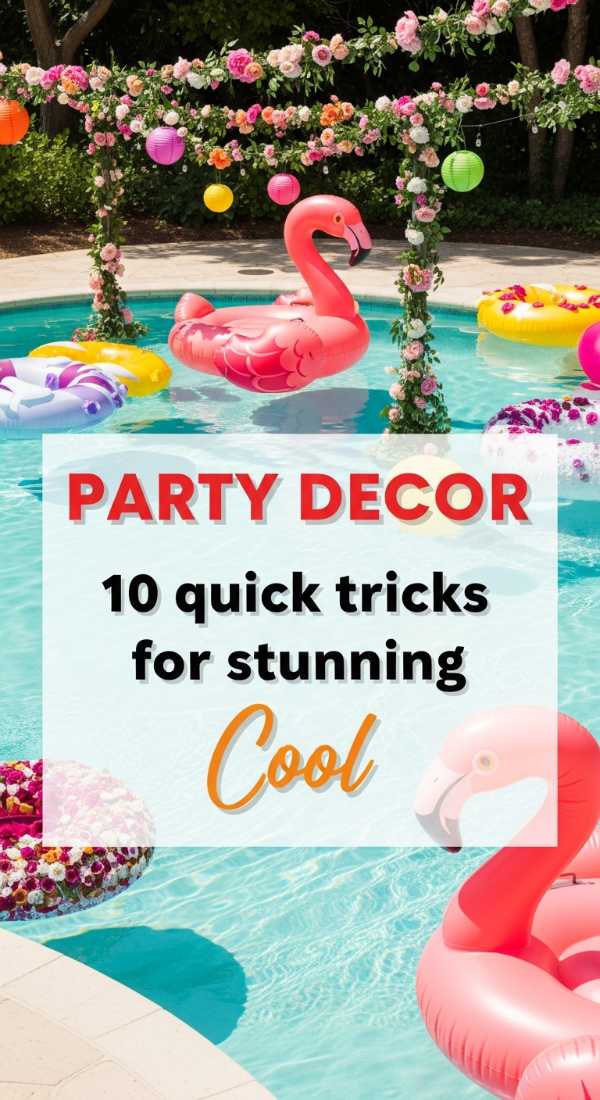 10 Quick Tricks For Stunning Pool Party Decor 6a02130d2380c