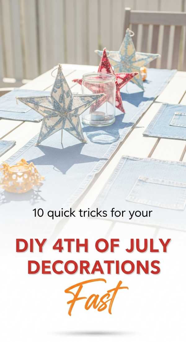10 Quick Tricks For Your Diy 4th Of July Decorations 6a0d98b09c38d