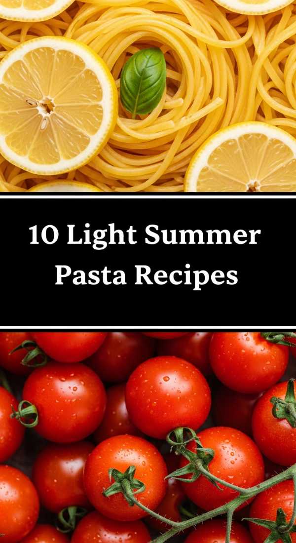 10 Refreshing Summer Pasta Dishes For Busy Nights 6a044e190f022