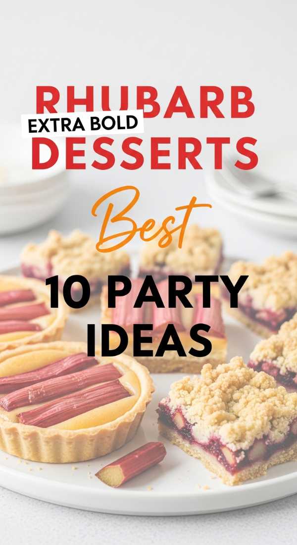 10 Irresistible Rhubarb & Strawberry Recipes for Your Spring Baking 10 Rhubarb Dessert Recipes For Party Guests 6a002512c8eff