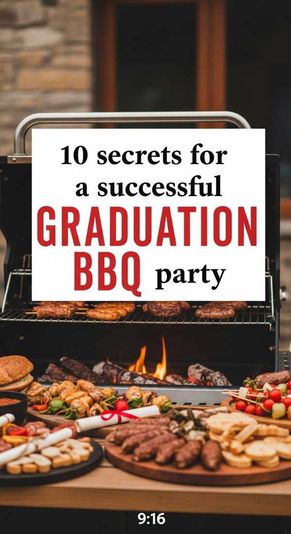 10 Secrets For A Successful Graduation Bbq Party 69fc2d6540d35