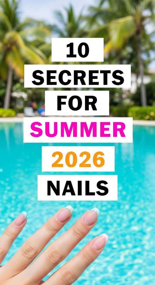 The 2026 Nail Edit: From High-Tech Chrome to Nature-Inspired Knits 10 Secrets For Summer 2026 Nails 6a05a147ad391