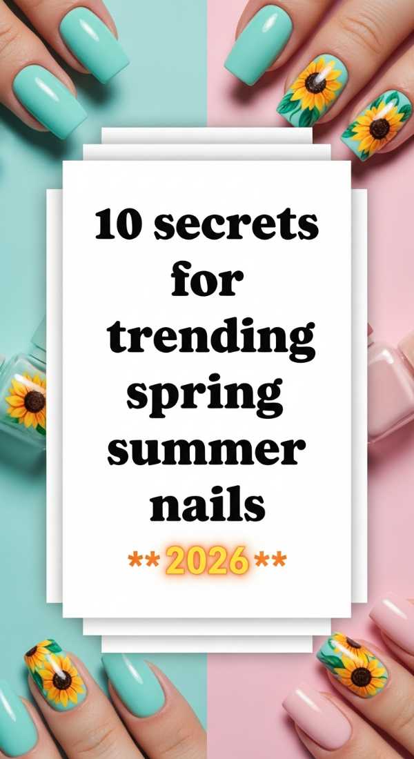 2026 Nail Trends Decoded: From High-Tech Chrome to Minimalist Chic 10 Secrets For Trending Spring Summer Nails 2026 69ff5aa900e13