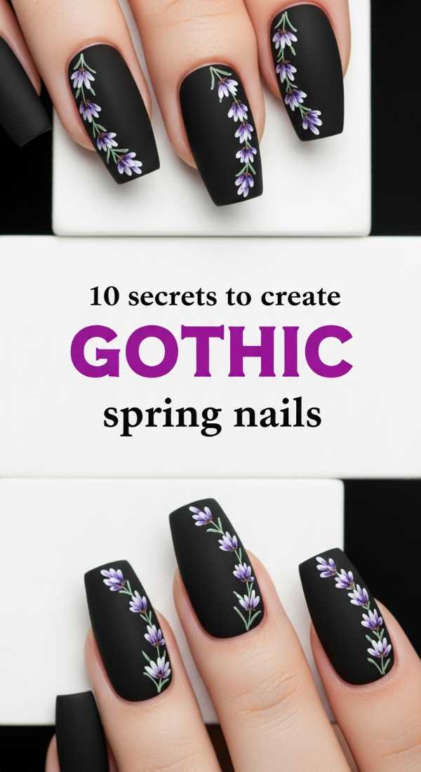 10 Secrets To Create Gothic Spring Nails 6a05999d93d23