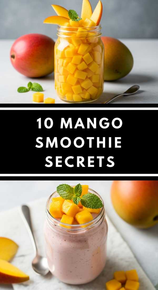 10 Simple Mango Smoothie Secrets Step By Step Guide 69f451e7d94f6