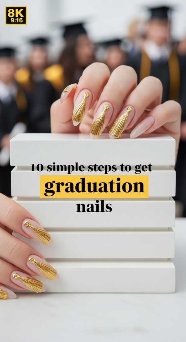 10 Simple Steps To Get Graduation Nails 6a059f8b2c5c5
