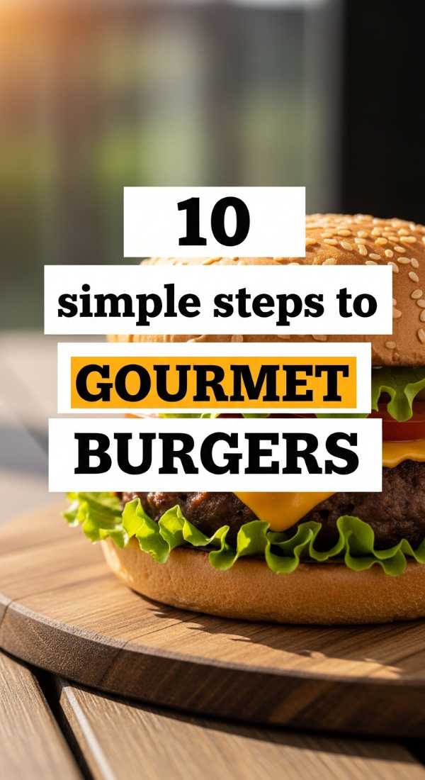 10 Simple Steps To Gourmet Burgers 6a0415181958a