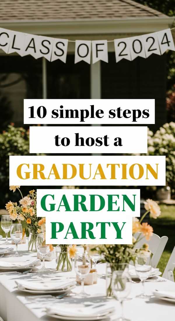 10 Simple Steps To Host A Graduation Garden Party 69f5dca58e086