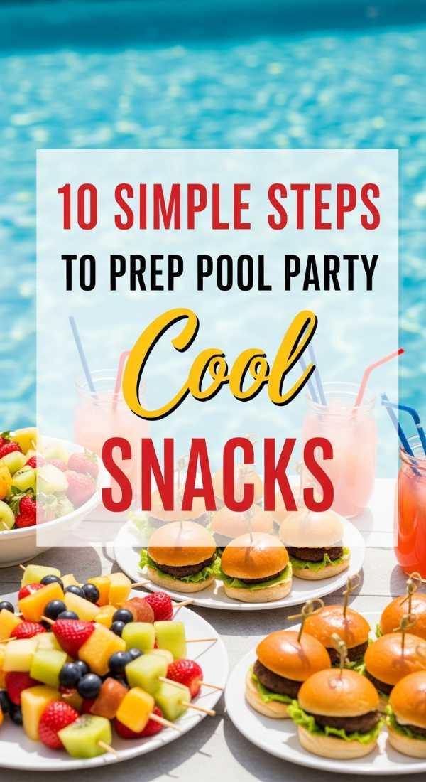 10 Simple Steps To Prep Pool Party Snacks 6a031310b1116