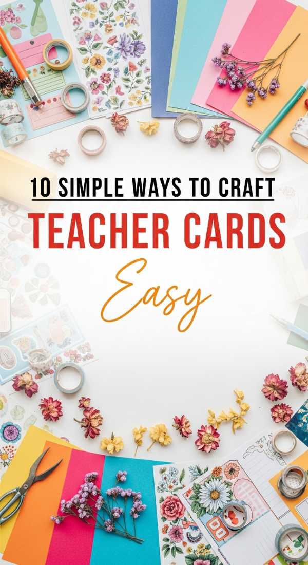 10 Simple Ways To Craft Handmade Cards 6a056f8629918