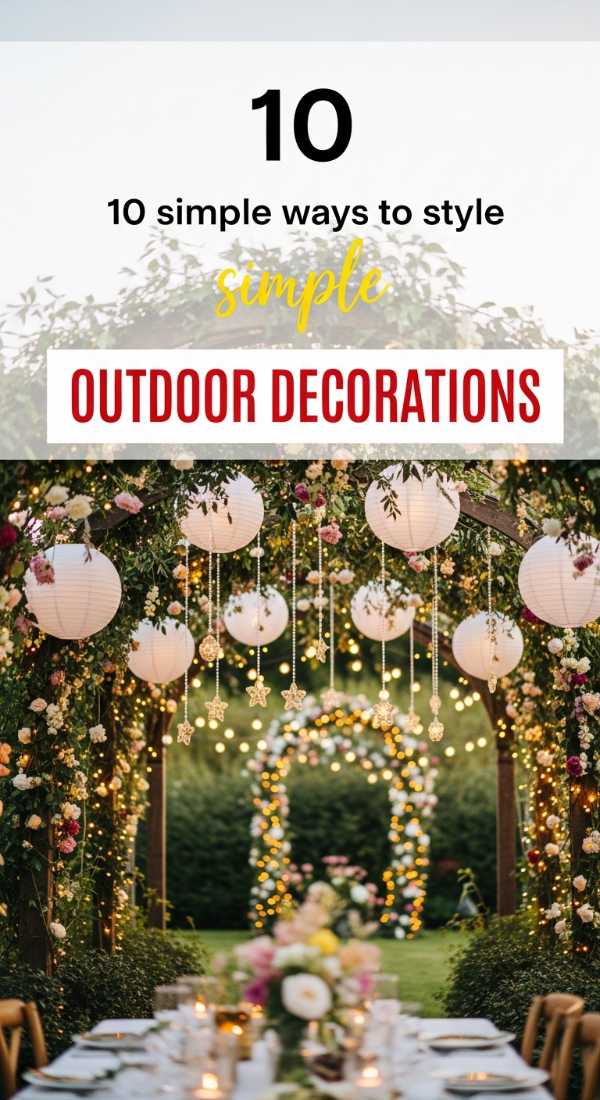 10 Simple Ways To Style Outdoor Party Decorations 6a0213c64c076