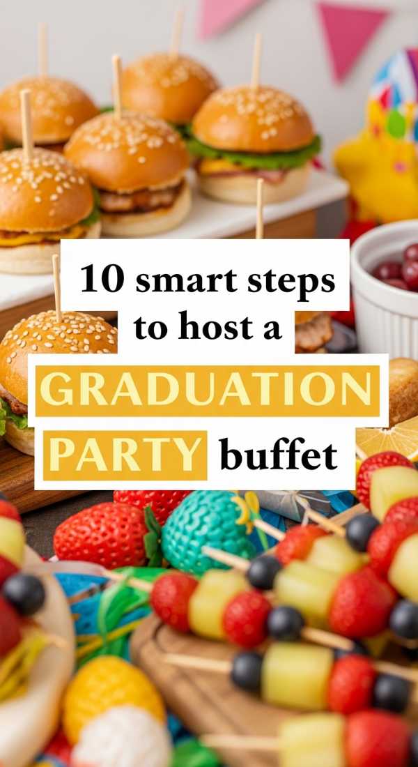 10 Smart Steps To Host A Graduation Party Buffet 69f44752a8d0d