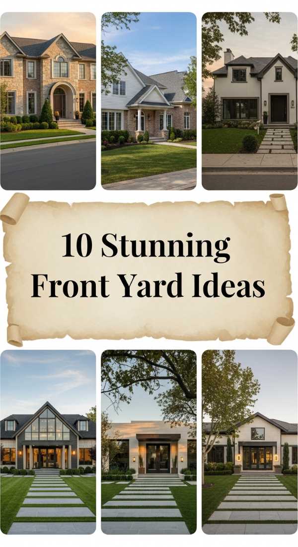 10 Stunning Front Yard Ideas 69fb07608541b
