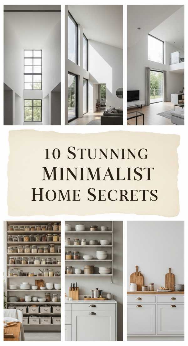 10 Stunning Minimalist Home Secrets 6a0ea91016277