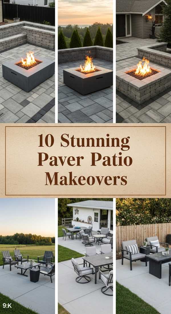 10 Stunning Paver Patio Makeovers 6a04b3ab2c81c