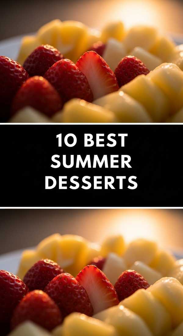 10 Sweetest Summer Dessert Recipes Step By Step Guide 6a03145a633b9