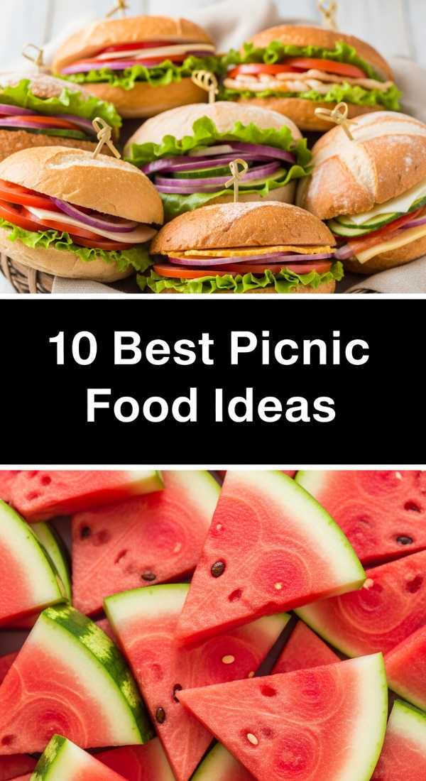 10 Tasty Picnic Food Ideas 6a03146d76ec2