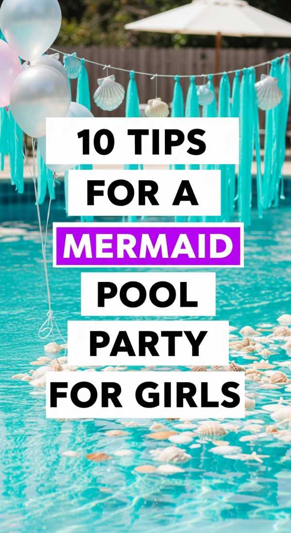 Stress-Free Celebration: DIY Hacks for Your Best Summer & Grad Party Ever 10 Tips For A Mermaid Pool Party For Girls 6a0deee92ec5b