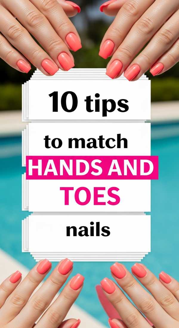 10 Tips To Match Hands And Toes Nails 6a059b3f1f391