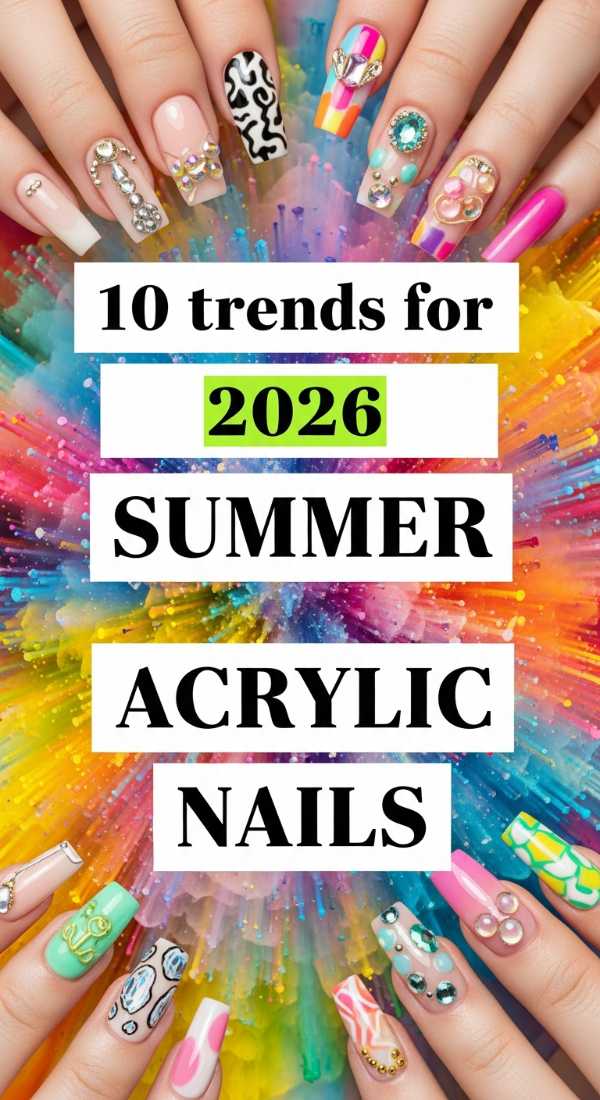 10 Trends For 2026 Summer Acrylic Nails 6a031a15df60c