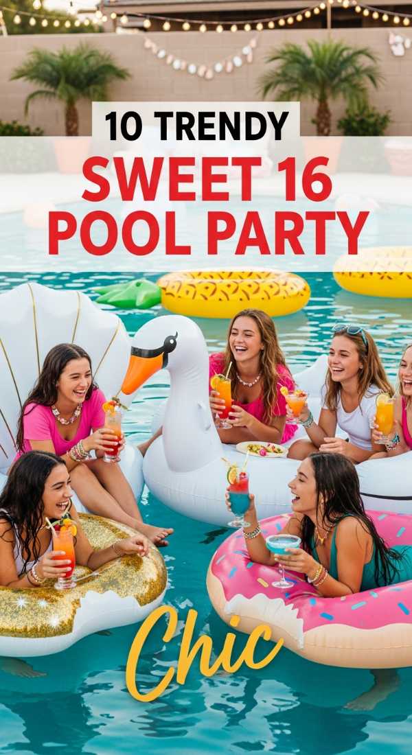 10 Pro Tips for the Ultimate Backyard Pool Extravaganza 10 Trendy Sweet 16 Pool Party Ideas For Teens 6a0dbfa64ee9b