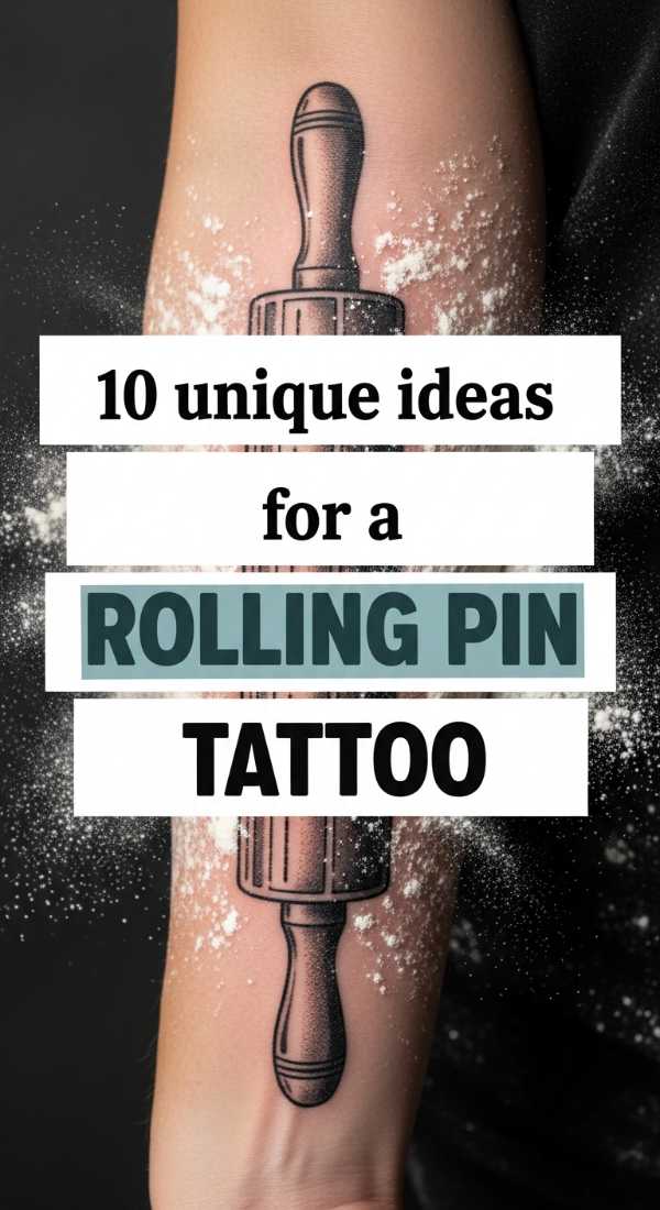 10 Unique Ideas For A Rolling Pin Tattoo 69fc175352c74