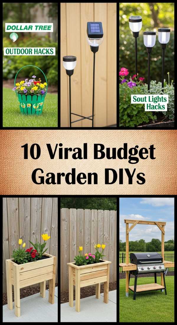 From Mundane to Magical: Whimsical Garden Ideas You’ll Love 10 Viral Budget Garden Diys 6a04ca9b4eb44