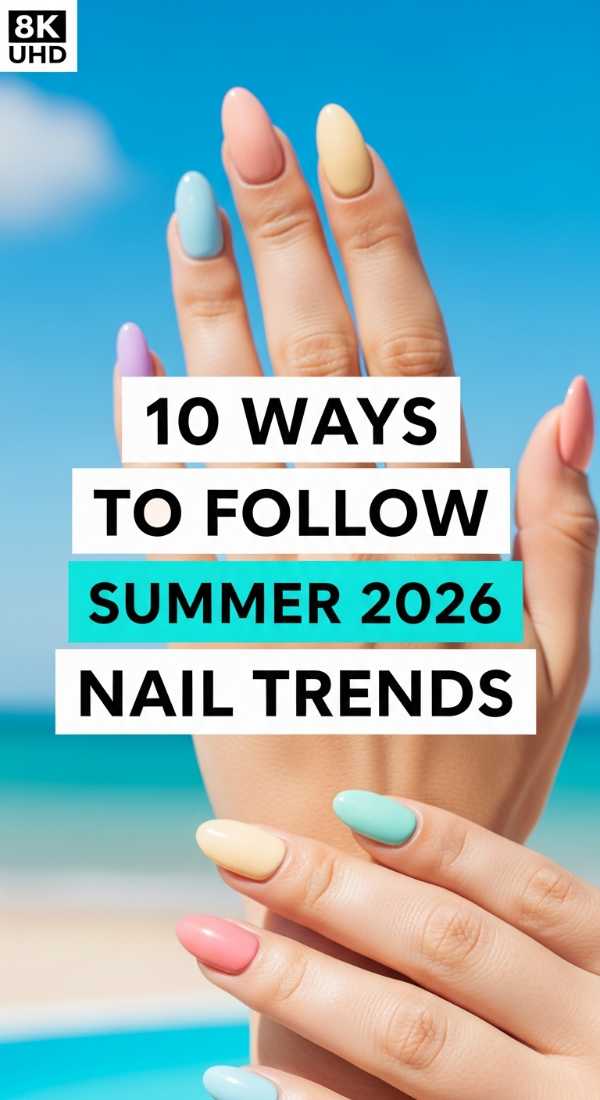 Metallic Chrome & Neon Glass: Why 2026 is the Year of Experimental Nails 10 Ways To Follow Summer 2026 Nail Trends 6a0598acf2b12