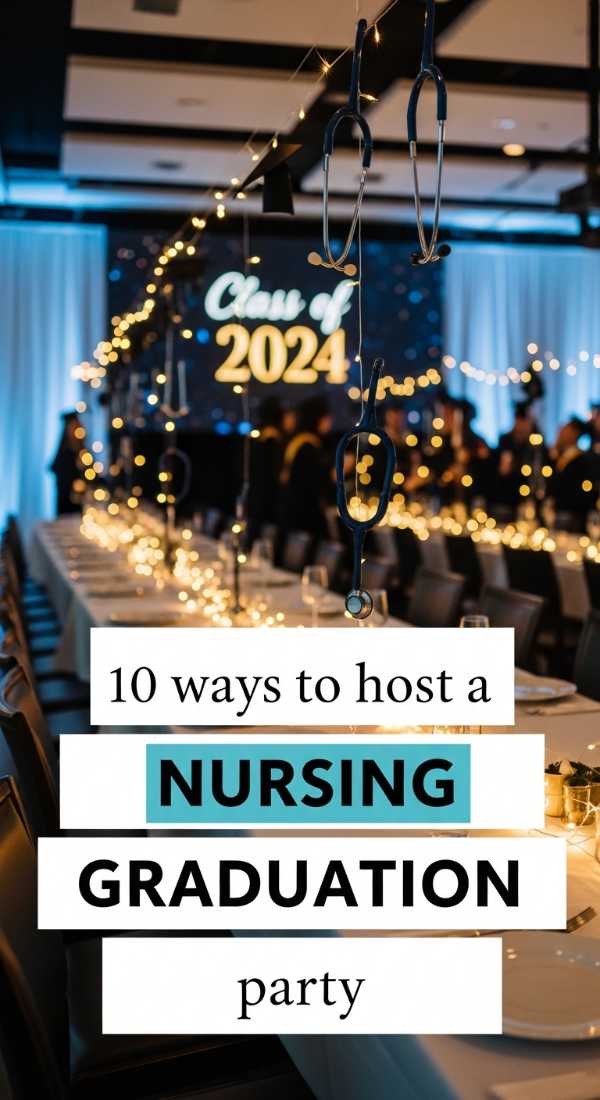 10 Ways To Host A Nursing Graduation Party 69f5dca4dfd2f