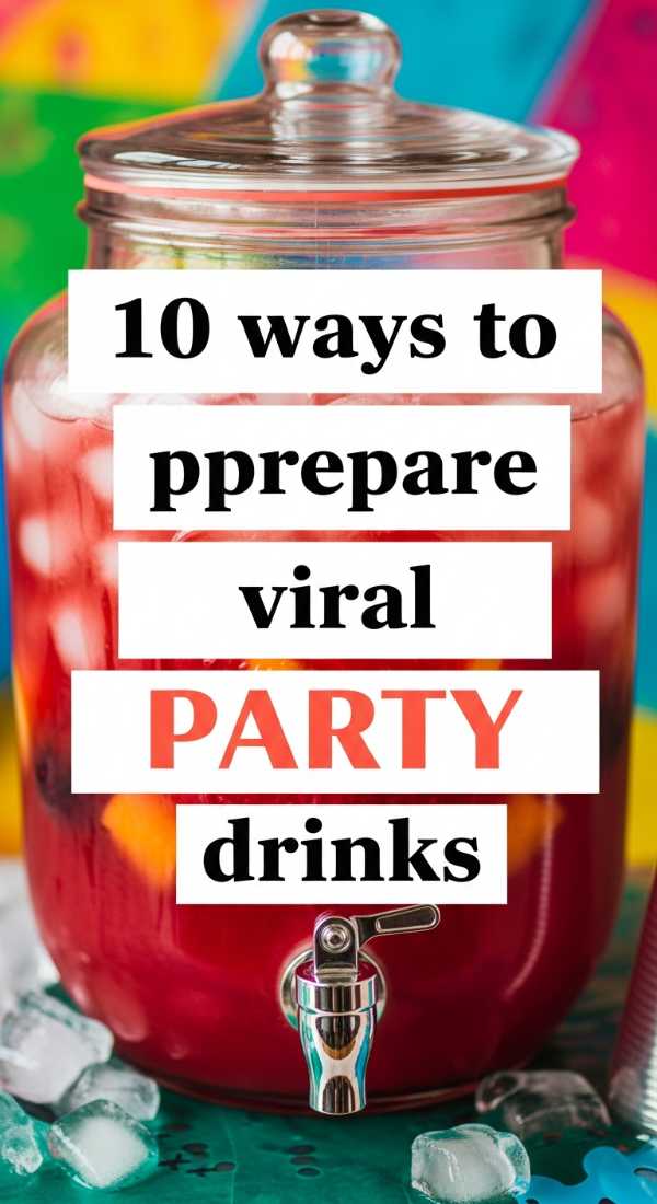 10 Ways To Prepare Viral Party Drinks 6a144225a67e7