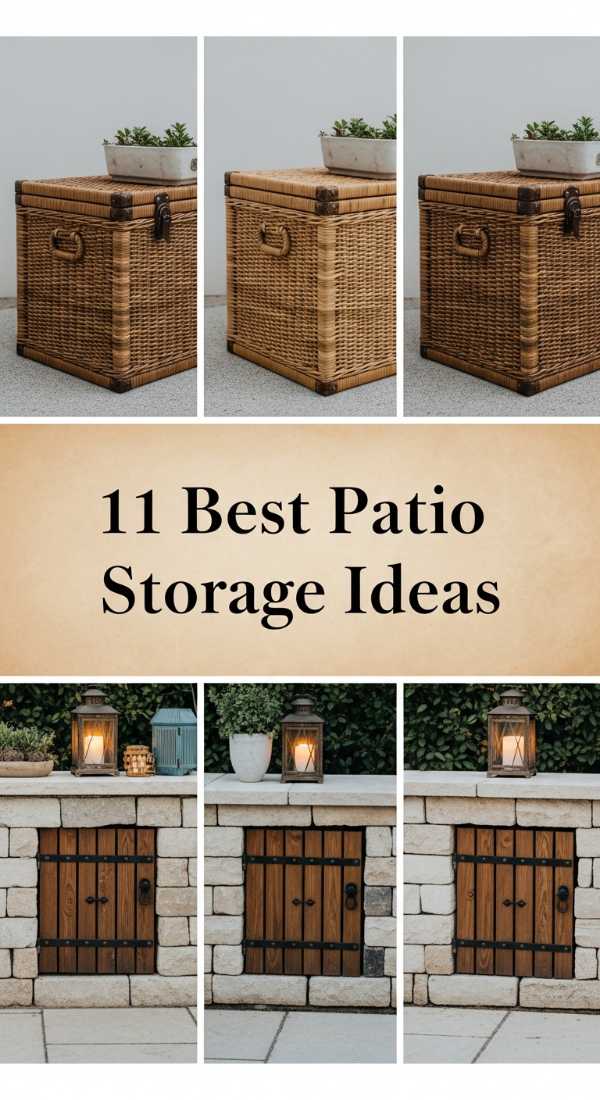 11 Best Patio Storage Ideas 69f48f35baac2