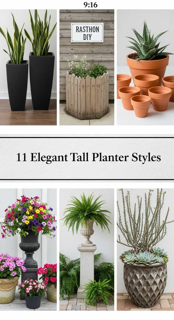 11 Elegant Tall Planter Styles 6a04bafcd68b5