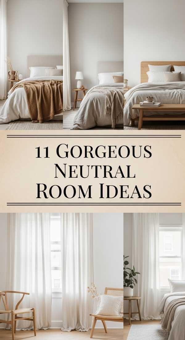 11 Gorgeous Neutral Room Ideas 6a0e9ef9416be