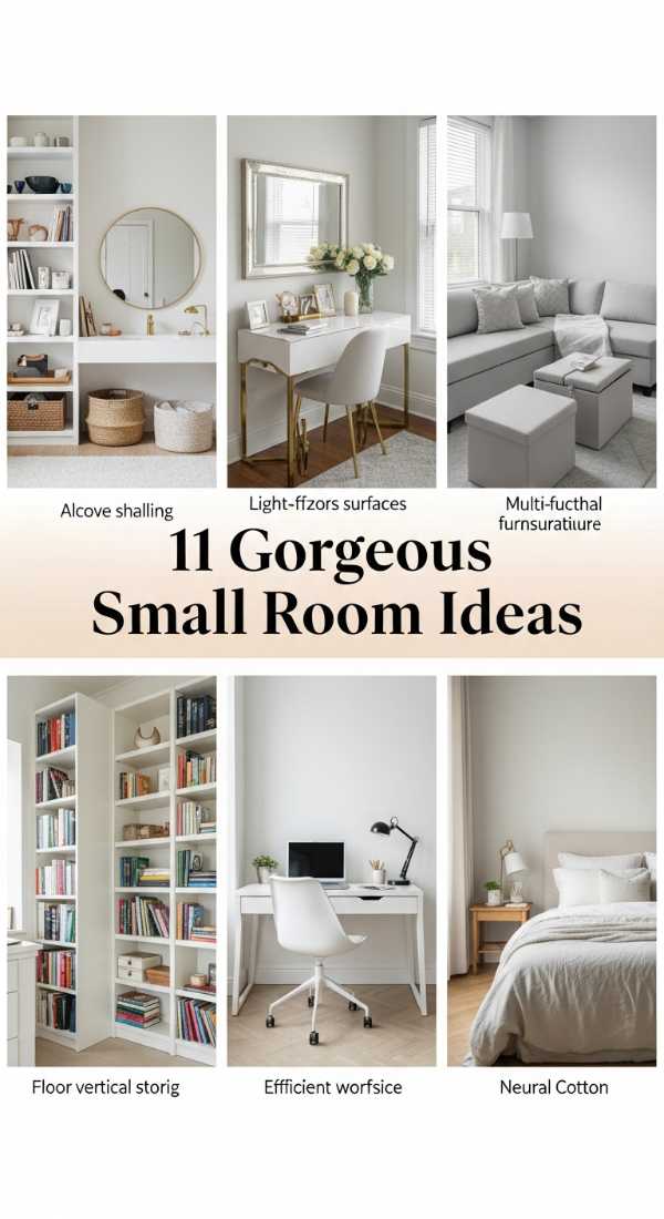 11 Gorgeous Small Room Ideas 6a0e9f292a502
