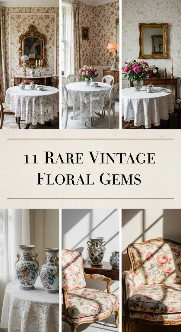 11 Rare Vintage Floral Gems 6a035a8e98bd3