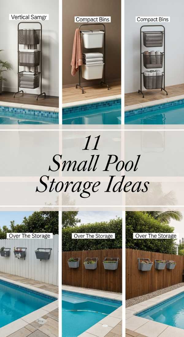 11 Small Pool Storage Ideas 69f48f33bdad8