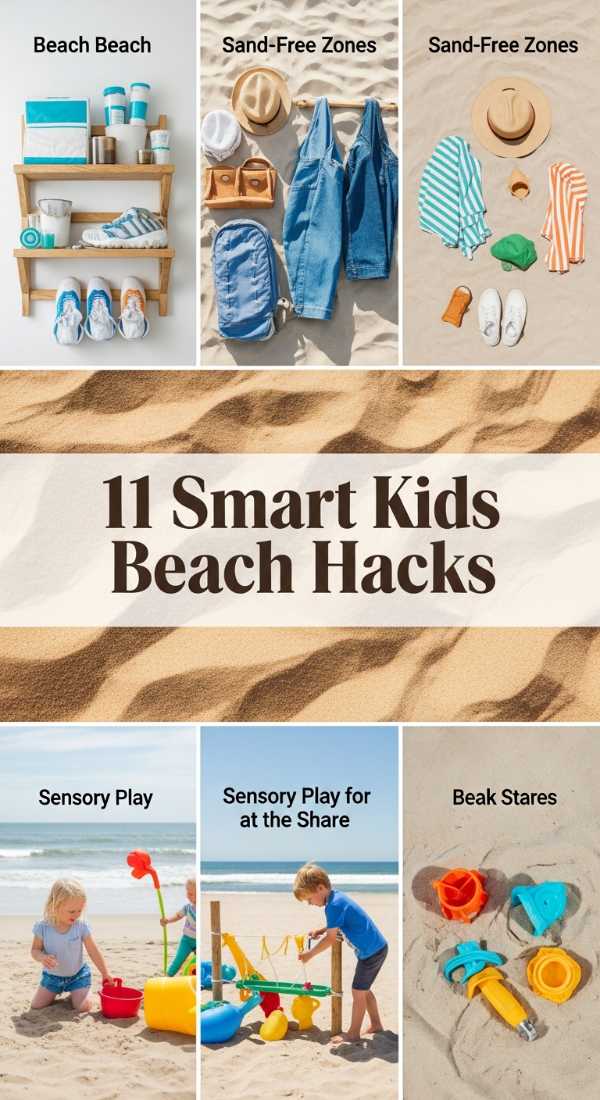 11 Smart Kids Beach Hacks 69fb0526921b0