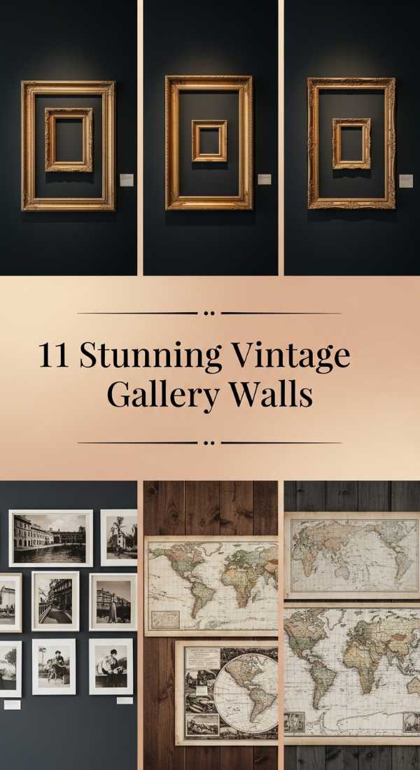 11 Stunning Vintage Gallery Walls 6a0358413dd01