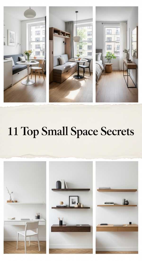 11 Top Small Space Secrets 6a0e9f09725fd