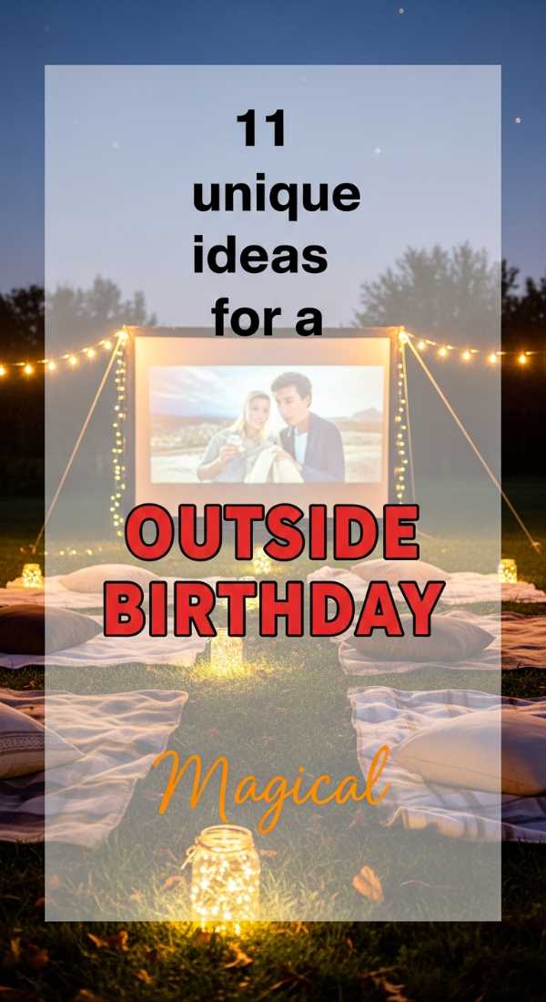 11 Unique Outside Birthday Party Ideas For A Magical Night 6a0213cb5705b