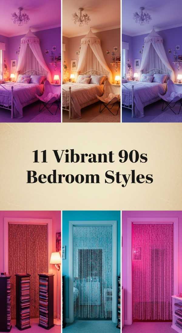 11 Vibrant 90s Bedroom Styles 6a035a7a88282