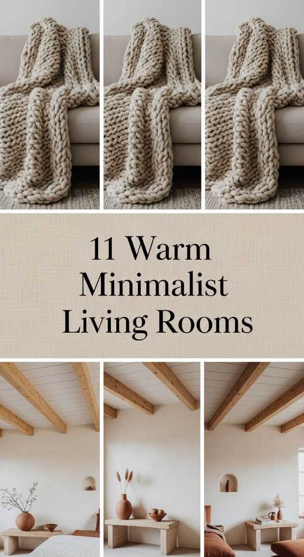 The Art of Cozy Minimalism: How to Create a Warm, Simple Home 11 Warm Minimalist Living Rooms 6a0ea14acb054