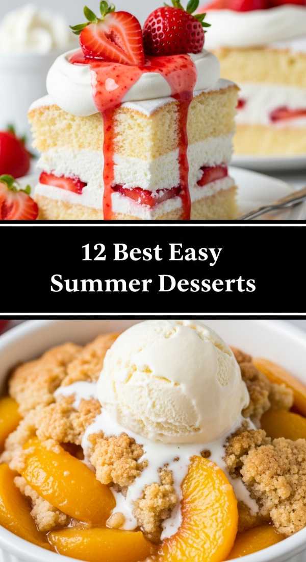 12 Best Simple Summer Dessert Recipes 6a03146119b1f