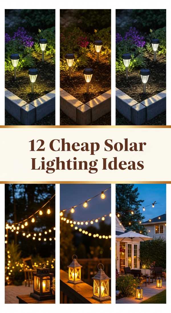 12 Cheap Solar Lighting Ideas 6a04b3afa5681